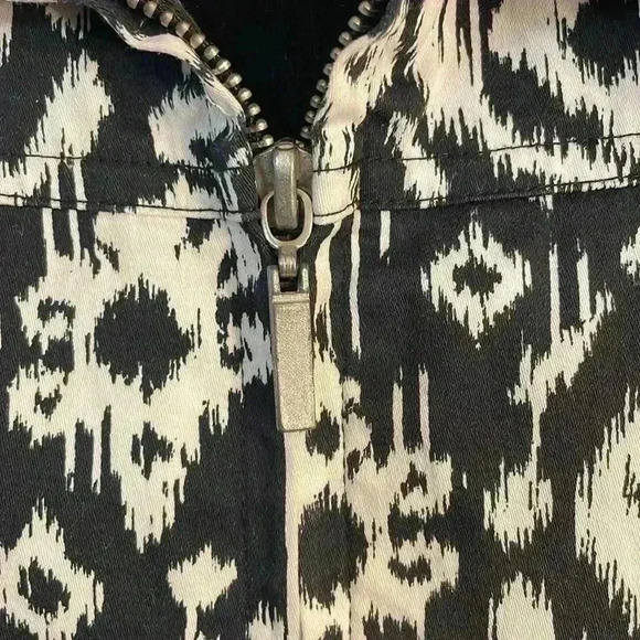 Erin (London) Tribal Print Zip Up Women’s PL Jacket - Picture 6 of 11